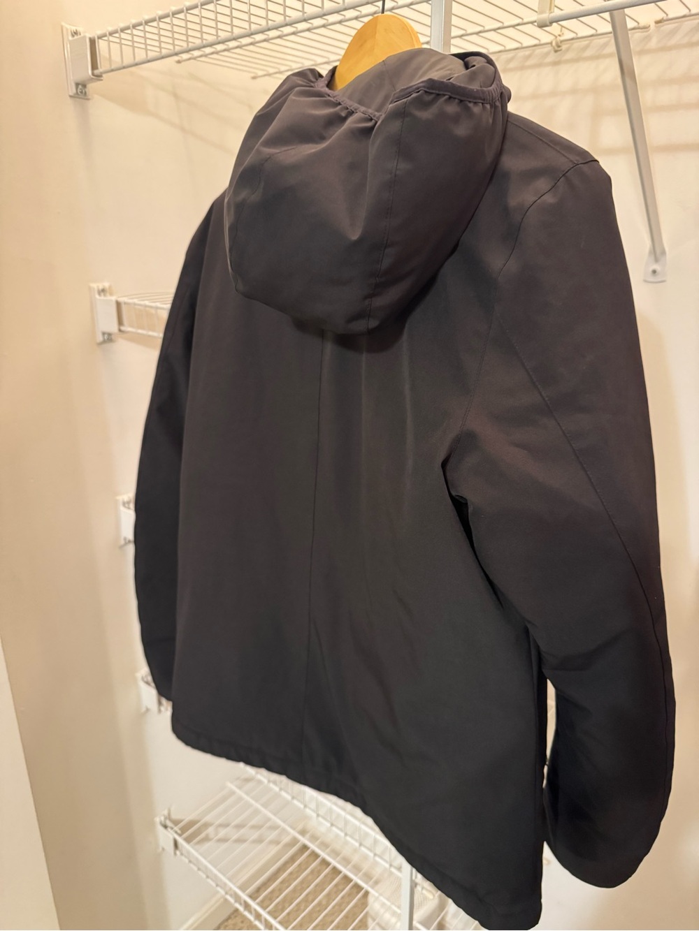 Roberto Cavalli Black Hooded Lightweight Jacket Medium - Picture 9 of 13